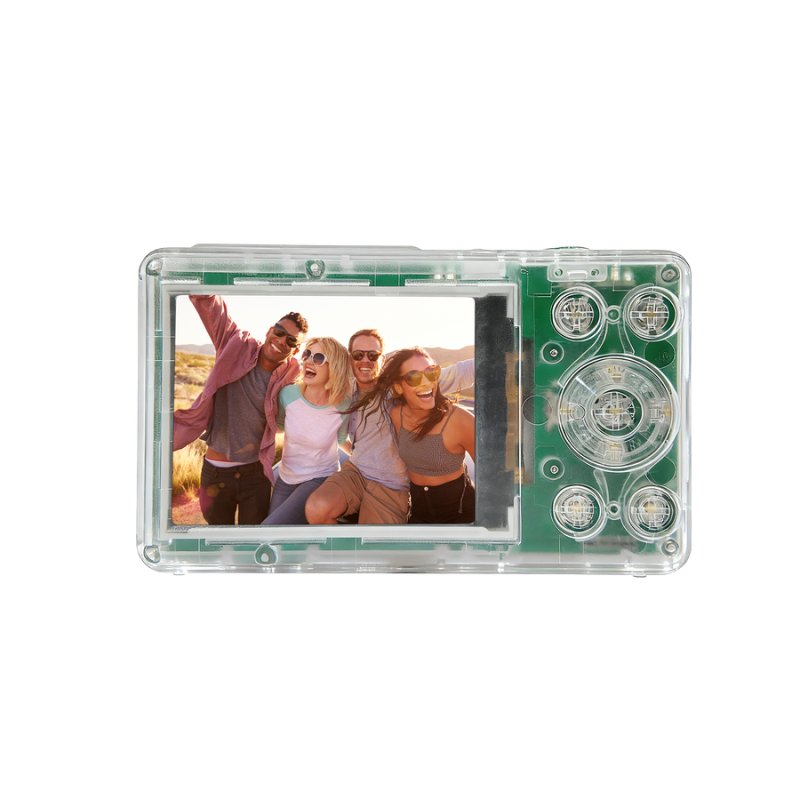 Rollei - Compactline Pocket Transparent – 48 MP Camera 4K