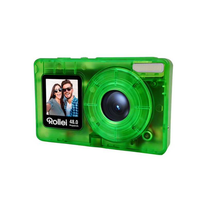 Rollei - Compactline Pocket Transparent – 48 MP Camera 4K