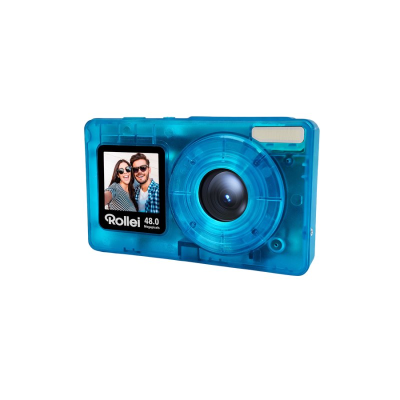Rollei Compactline 12098 digital camera Compact camera 48 MP CMOS 8000 x 6000 pixels Blue