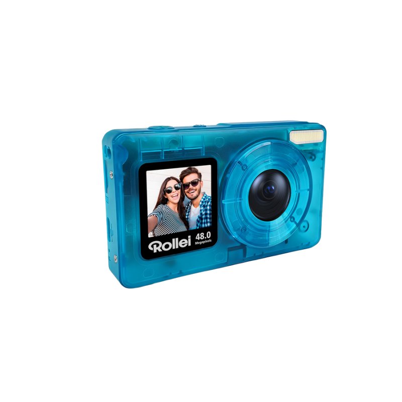 Rollei Compactline 12098 digital camera Compact camera 48 MP CMOS 8000 x 6000 pixels Blue