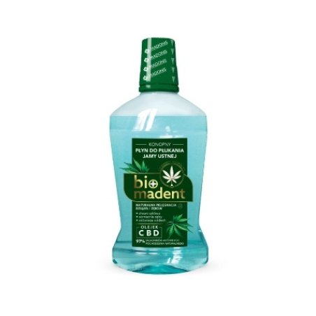 Bio Madent Hemp Oral Rinse Premium Dental Care Solution 500ml