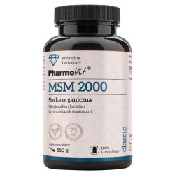 Pharmovit Msm 2000 Organic Sulfur Dietary Supplement 150 Grams