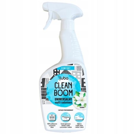 Lubacomfort Clean Boom Universal Cleaning Liquid Jasmine 600ml