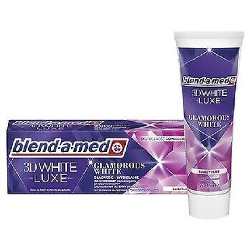 Blend-A-Med 3D White Luxe Glamorous White Whitening Toothpaste 75ml