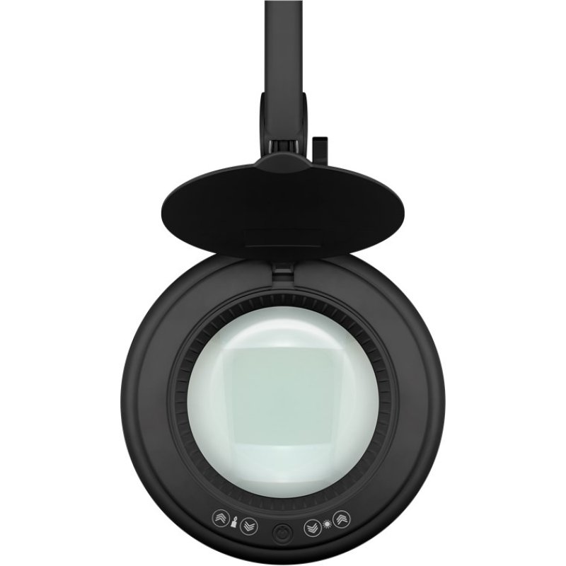 Goobay LED-Klemm-Lupenleuchte 10 W bk