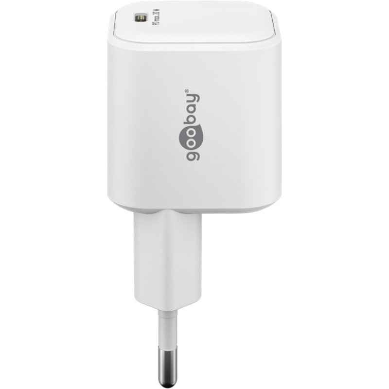 Goobay USB-C PD GaN Schnellladegerät Nano (20 W) wh
