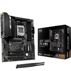 Asrock X870 PRO-A WIFI, AMD X870, AM5, ATX, 4 DDR5, HDMI, 2 USB4, Wi-Fi 7, 2.5G LAN, 3x M.2