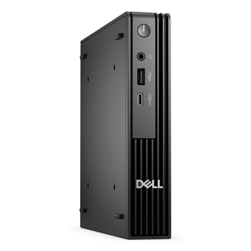 DELL Pro QCM1250 Intel Core™ i5 i5-14500T 16 GB DDR5-SDRAM 512 GB SSD Windows 11 Pro Micro PC Mini PC Black