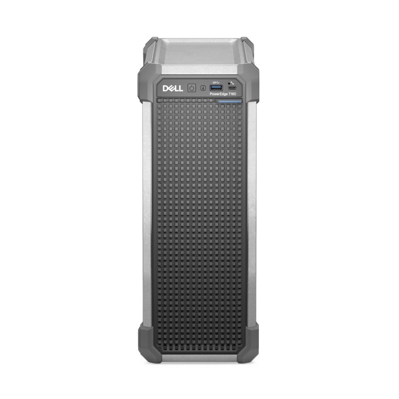 Barebone Server Dell PE T160 Chassis 3x3.5 2x2.5 cabled Xeon 6 Performance 6315P 16GB 1x480GB 3.5 SSD SATA On Board