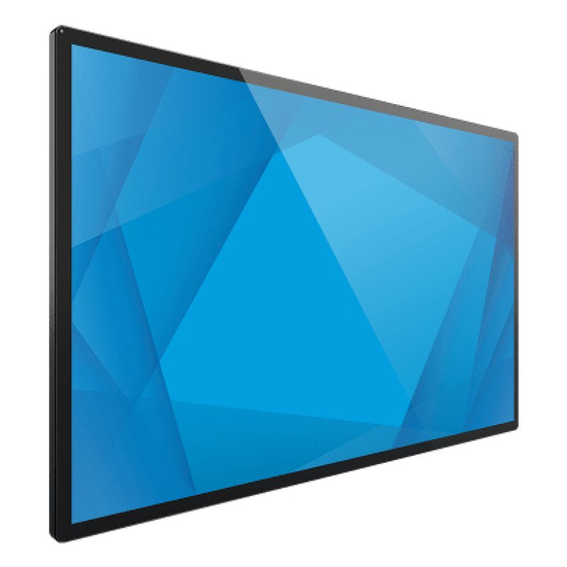 Elo Touch Solutions 6554L 65" Écran plat interactif 163,8 cm (64.5") LCD 430 cd/m² 4K Ultra HD Noir Écran tactile