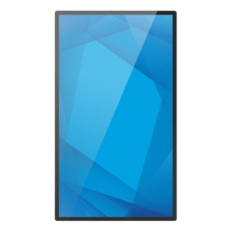 Elo Touch Solutions 6554L 65" Écran plat interactif 163,8 cm (64.5") LCD 430 cd/m² 4K Ultra HD Noir Écran tactile