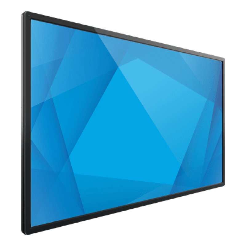 Elo Touch Solutions 6554L 65" Écran plat interactif 163,8 cm (64.5") LCD 430 cd/m² 4K Ultra HD Noir Écran tactile