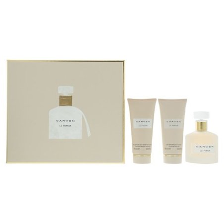 Carven Le Parfum Eau De Parfum 100ml Body Lotion Shower Gel 100ml For Women