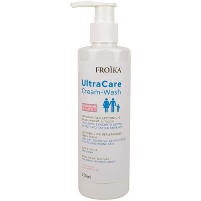 Froika Ultracare Cream Wash Soothing For Atopicprone Skin 250ml