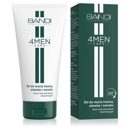 Bandi Face Hair And Beard Cleansing Gel