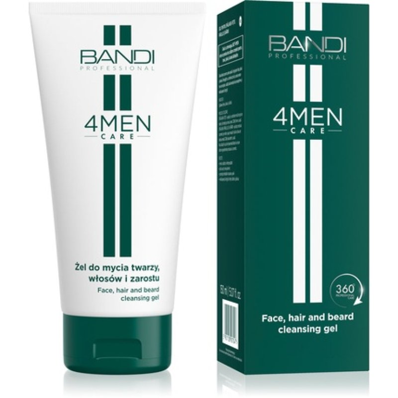Bandi Face Hair And Beard Cleansing Gel