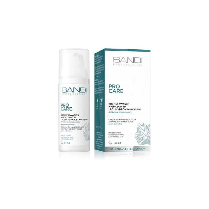 Bandi Pro Care Cream With Almond Acid 50ml Exfoliating Face Cream