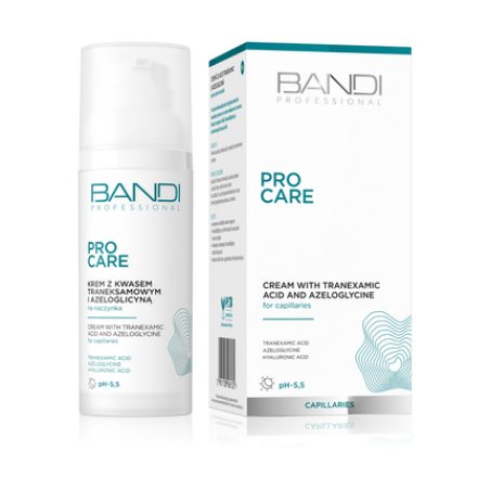 Bandi Cream With Tranexamic Acid And Azeloglycine For Capillaries