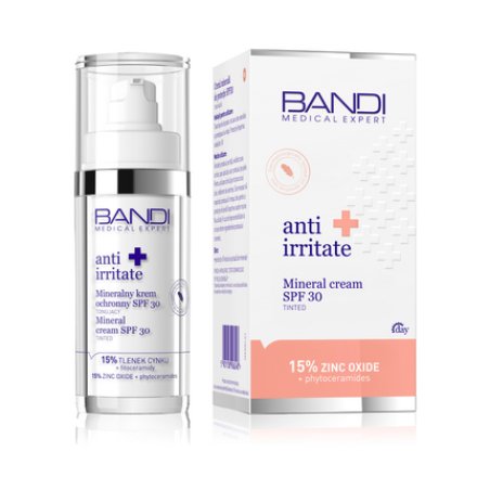 Bandi Mineral Cream Spf30 Tinted With 15 Zinc Oxide