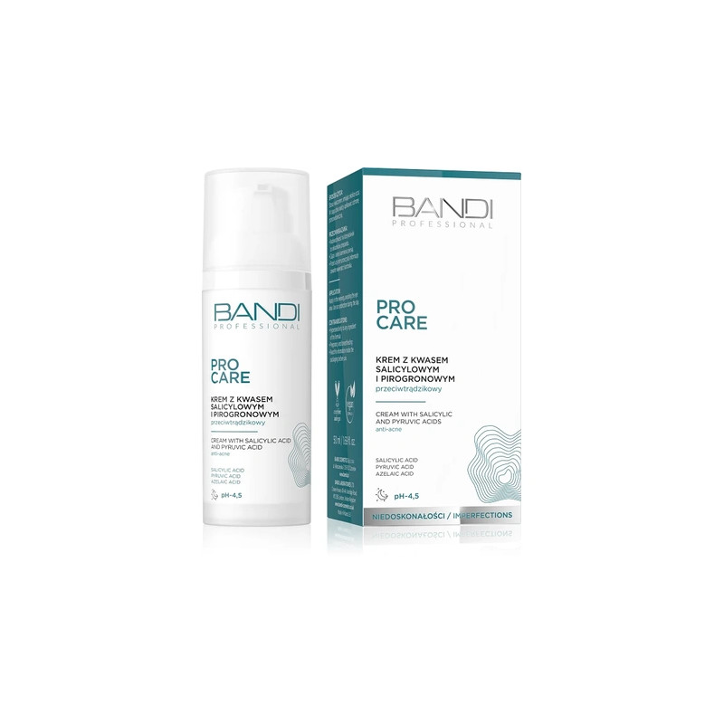 Bandi Pro Care Cream With Salicylic Acid 50ml Effective Acne Treatment