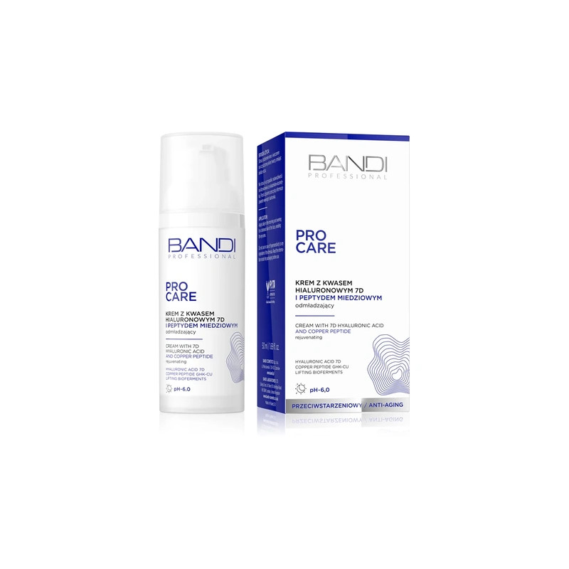 Bandi Cream With 7d Hyaluronic Acid And Copper Peptide For Face