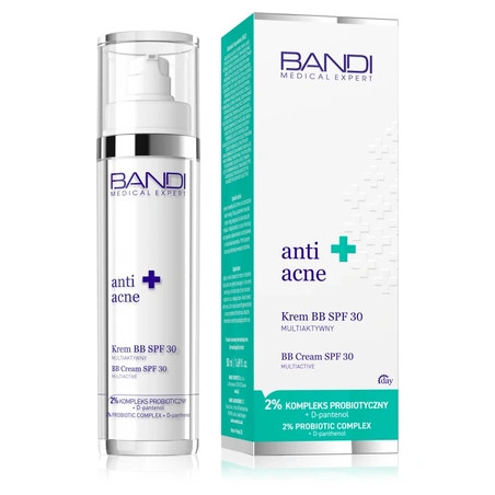 Bandi Anti Acne Bb Cream Spf30 50ml Perfect For Acneprone Skin