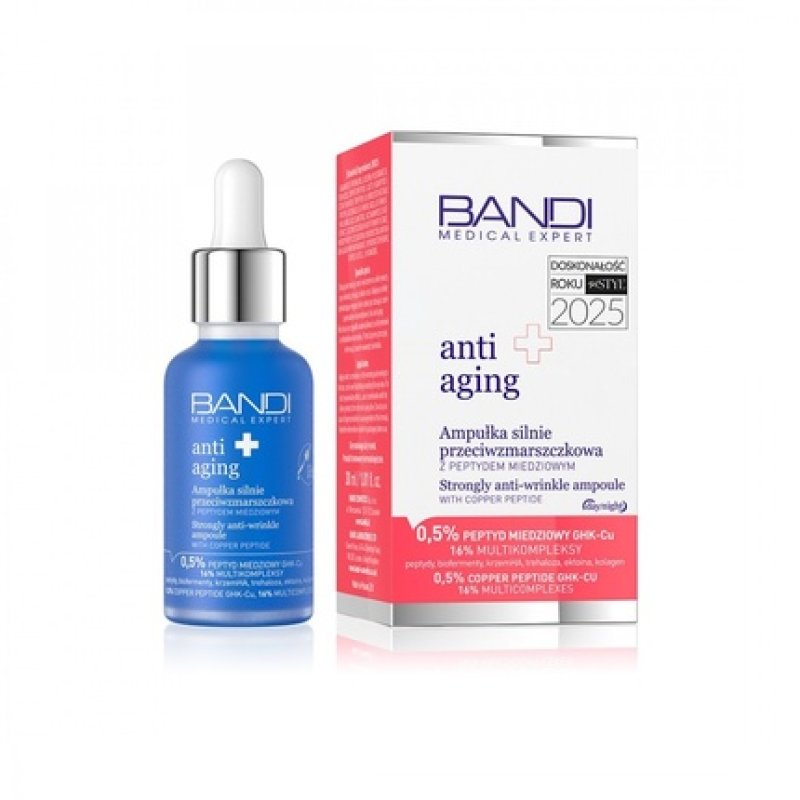 Bandi Strongly Antiwrinkle Ampoule With Copper Peptide