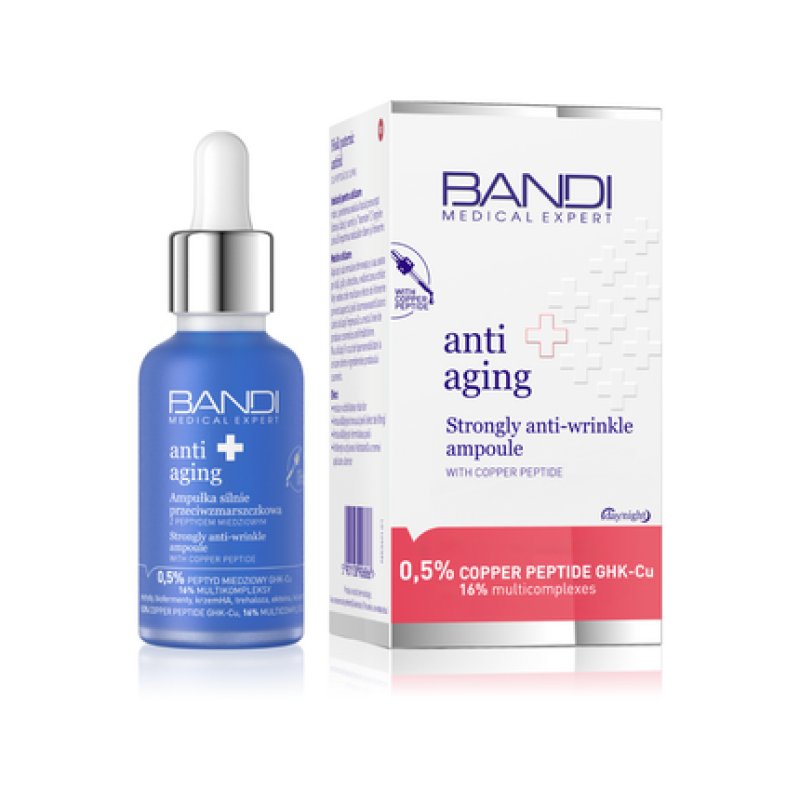 Bandi Strongly Antiwrinkle Ampoule With Copper Peptide