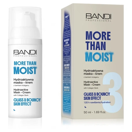 Bandi Hydroactive Overnight Mask Cream with Collagen Deep Hydration Anti-Aging