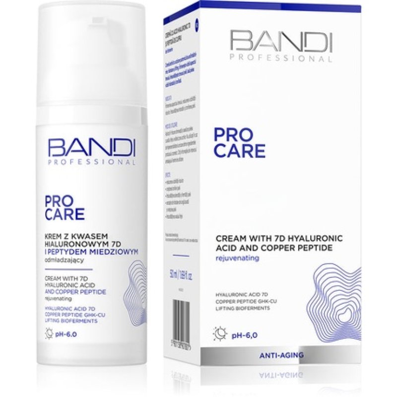 Bandi Cream With 7d Hyaluronic Acid And Copper Peptide For Face
