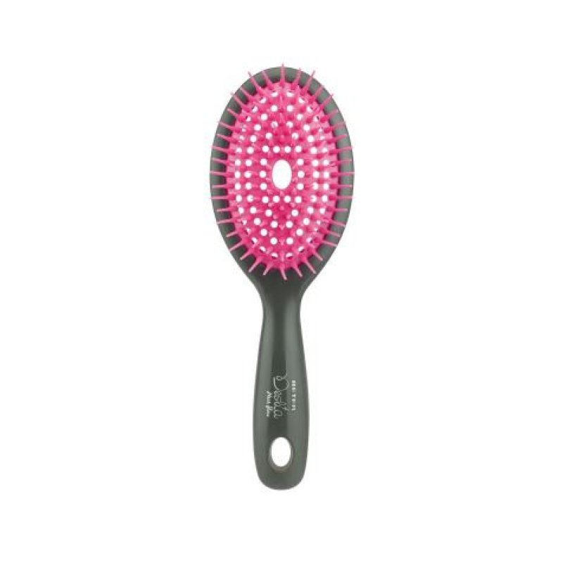 Beter Deslía Hairflow Small Adult Paddle hairbrush Black, Fuchsia 1 pc(s)