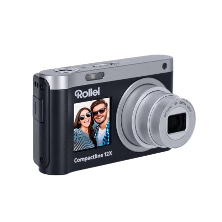 Rollei Compactline 12102 digital camera Compact camera 64 MP CMOS 9200 x 6900 pixels Black