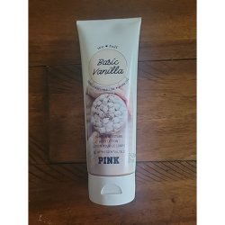 Victoria's Secret Pink Basic Vanilla Fragrance Body Lotion Cream 8 Oz
