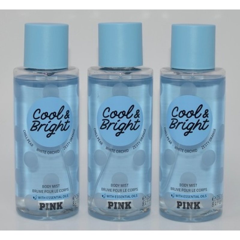 Victoria's Secret Pink Cool Bright Scented Body Mist Spray