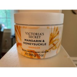 Victoria Secret Mandarin & Honeysuckle Exfoliating Body Scrub Large Size Sealed