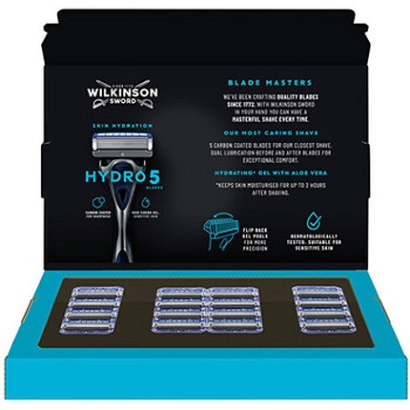 Wilkinson Sword Hydro 5 Skin Hydration Replacement Blades 16 Pieces