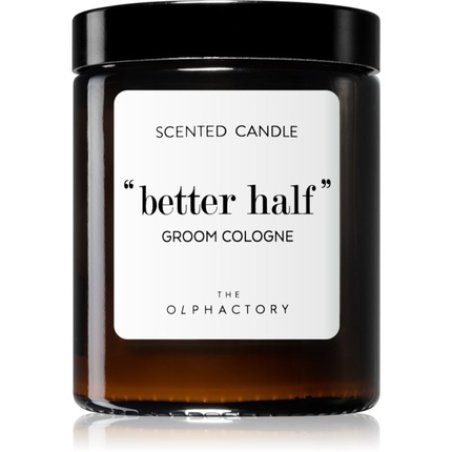 Ambientair Olphactory Groom Cologne Candela Profumata Brown Better Half 135 G