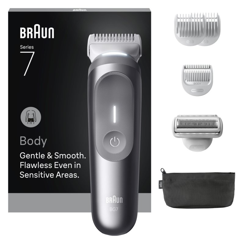 Braun Series 7 80789703 body groomer/shaver Grey