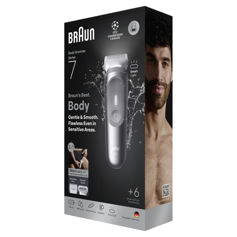 Braun Bg 7550 Bodygroomer Series 7