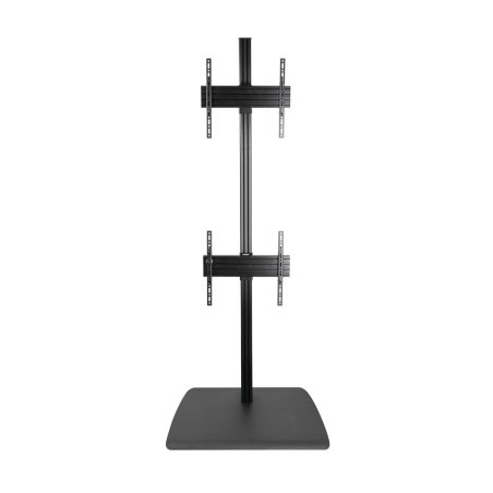 B-Tech SYSTEM X - Universal Dual Stack Flat Screen Floor Stand (VESA 600 x 400) - 2.4m