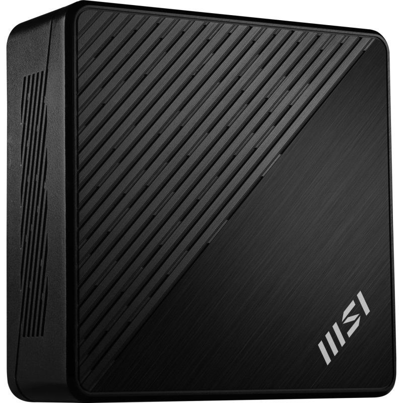 MSI Cubi N ADL S-098EU Intel N N200 4 GB DDR4-SDRAM 128 GB SSD Windows 11 Pro Mini PC Black