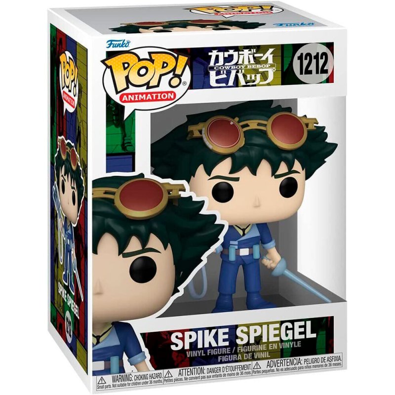Cowboy Bebop Figurine POP! Animation Vinyl Spike w/Weapon & Sword 9 cm