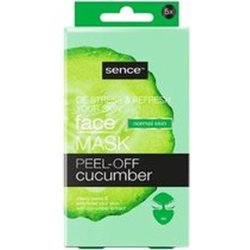 Sence Beauty Peel-Off Face Mask Cucumber - 4 Pieces