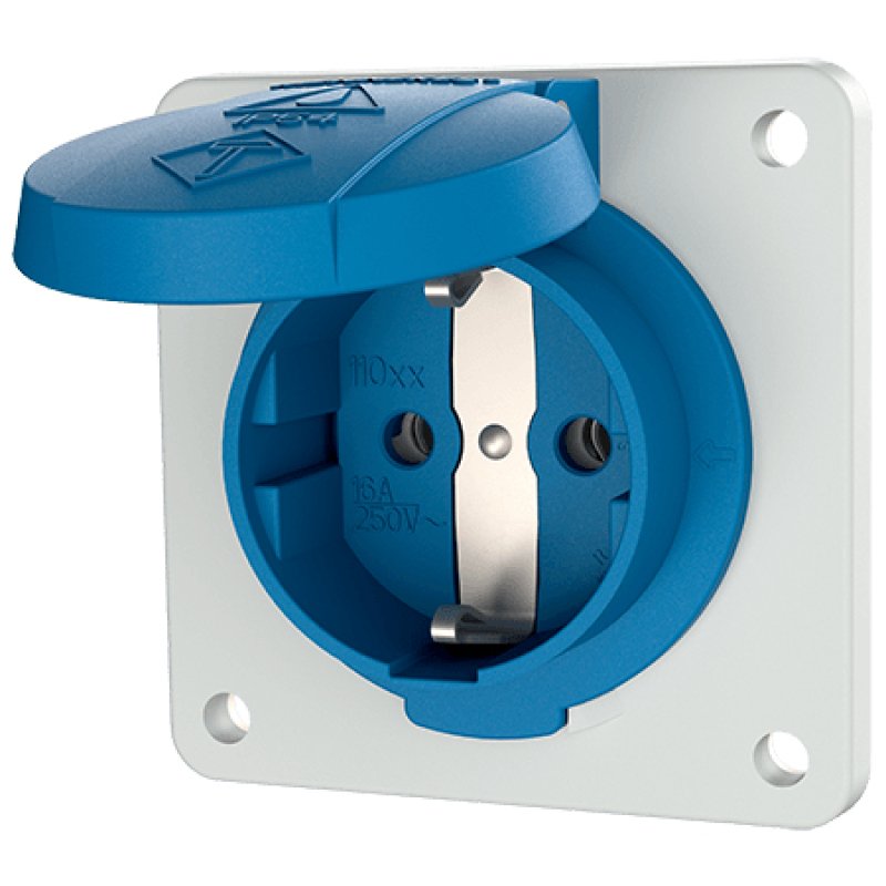 Mennekes 11031F 16A2P E 230V SCHUKO blau IP54