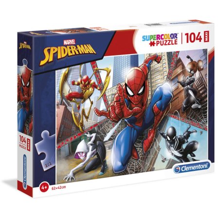 Clementoni Marvel Spider-Man Jigsaw puzzle 104 pc(s) Comics