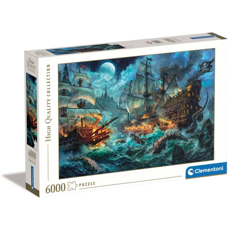 Clementoni High Quality Collection 6000 pièces - Pirates battle