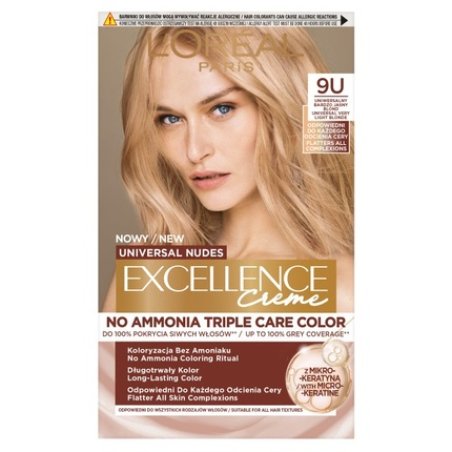 L'Oreal Excellence Creme Very Light Blonde 9u Hair Color 192ml