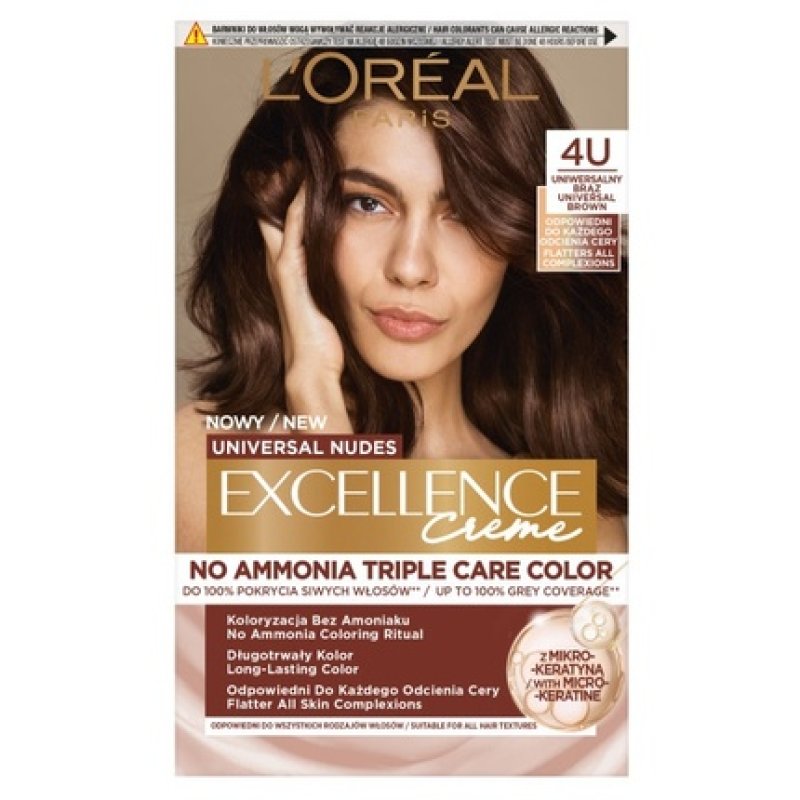 L'Oreal Excellence Creme Universal Nudes Hair Color