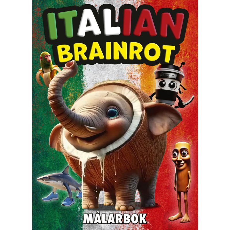 Roblox - Målarbok: Italian brainrot (911593)
