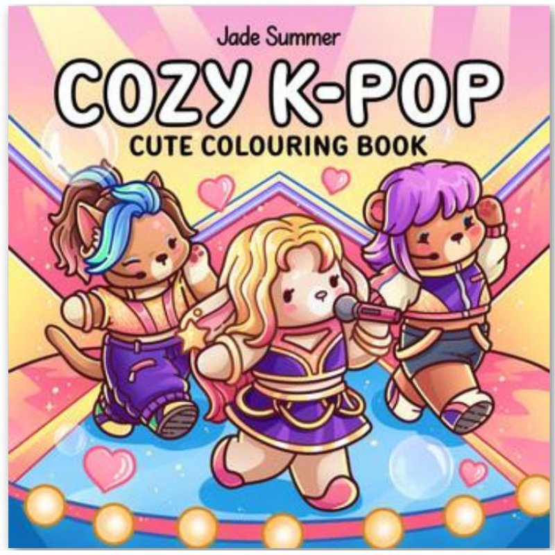 Legind - Målarbok: Cozy K-POP (911798)